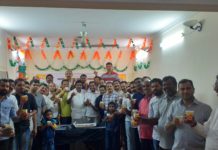 രാഹുൽ ഗാന്ധിയുടെ സ്ഥാനാർത്ഥിത്വം സംബന്ധിച്ചു ബഹ്റിനിൽ യു ഡി എഫ് പ്രവർത്തകർ ആഹ്ലാദ പ്രകടനം നടത്തി