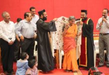 സാമൂഹ്യപ്രവർത്തക ദയാബായിക്ക് സ്വീകരണം നല്കി.