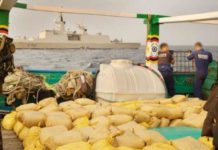 വൻ ലഹരി വേട്ട; ഒമാൻ ഉൾക്കടലിൽനിന്ന് 3,534 കിലോ ഹഷീഷ് പിടിച്ചു