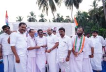 ഒഐസിസി മലപ്പുറം ജില്ലാ കമ്മിറ്റി ബഹ്റൈൻ – സഹായം കൈമാറി