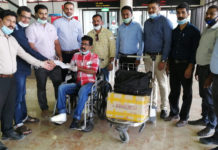 ഇന്ത്യൻ സോഷ്യൽ ഫോറത്തിന് നന്ദി പറഞ്ഞ് അബ്ദുൽ ഗഫൂർ നാട്ടിലേയ്ക്ക് തിരിച്ചു