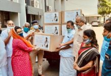 ഇന്ത്യൻ ഓവർസീസ് കോൺഗ്രസ്സ് (IOC) ബഹ്റൈൻ കമ്മിറ്റി രാഹുൽ ഗാന്ധിയുടെ മണ്ഡലമായ വയനാട് 500 pp കിറ്റുകൾ വിതരണം ചെയ്തു.