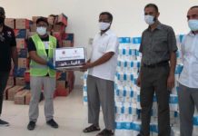 “ഫീനാ ഖൈർ” ഭക്ഷണ കിറ്റുകൾ അൽഫുർഖാൻ സെന്റർ മലയാളം വിഭാഗം ഏറ്റുവാങ്ങുന്നു.*