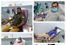 ഐ വൈ സി സി ദേശീയ കമ്മറ്റിയുടെ ആഭിമുഖ്യത്തിൽ രക്തദാന ക്യാമ്പ് നടത്തി