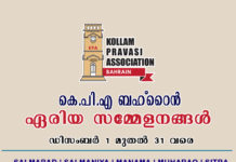 കൊല്ലം പ്രവാസി അസ്സോസിയേഷന് – ഏരിയാ സമ്മേളനങ്ങള് തുടങ്ങി