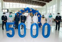 Gulf Air Celebrates 5000th Flight Departure from Bahrain’s New Airport Terminal