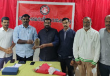 സ്വീകരണം നല്കി