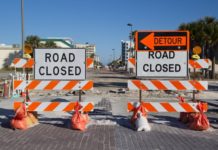 മസ്ക്കറ്റിലെ പ്രധാന റോഡിൽ ഗതാഗത നിയന്ത്രണം