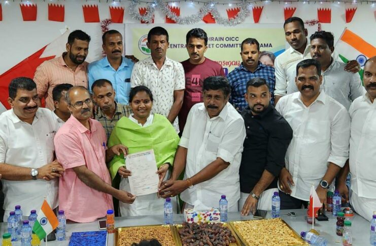 ഒഐസിസി സെൻട്രൽ മാർക്കറ്റ് ഏരിയ കമ്മറ്റി പ്രവർത്തനോദ്ഘാടനവും, മെമ്പർഷിപ്പ് വിതരണ ഉത്ഘാടനവും നടത്തി.