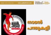 നാടൻ പന്തുകളി മത്സരം
