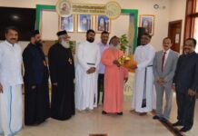 മോറോൻ മോർ ബസേലിയോസ് മാർത്തോമ്മാ മാത്യൂസ് തൃതീയൻ കാതോലിക്കാ ബാവയെ ബഹ്റൈൻ മാർത്തോമ്മാ ഇടവക ഭാരവാഹികൾ സന്ദർശിച്ചു.