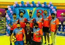പി വി ബി വോളിബോൾ ചാമ്പ്യൻഷിപ്പ് 2022 ഐവൈസിസി റണ്ണർഅപ്പ്