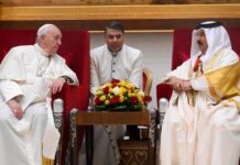 ബഹ്റൈൻ സഹിഷ്ണതയുടെ ഉത്തമ ഉദാഹരണം : ഫ്രാൻസിസ് മാർപാപ്പ