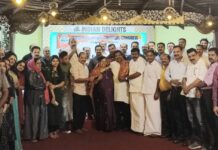 ഒഐസിസി ദേശീയ സെക്രട്ടറി മാത്യൂസ് വാളക്കുഴിക്ക് യാത്രയയപ്പ് നൽകി.
