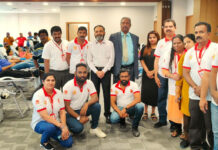 ബഹ്റൈൻ കിംസ് ഹെൽത്തിൽ രക്തധാന ക്യാമ്പ് സംഘടിപ്പിച്ചു