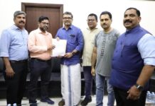 മന്ത്രി എം.ബി രാജേഷിന് പലിശ വിരുദ്ധ സമിതി നിവേദനം നൽകി.