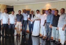 ബഹറിൻ സന്ദർശിക്കുന്ന മന്ത്രി റോഷി അഗസ്റ്റിനെ ഇടത് കൂട്ടായ്മ നേതാക്കൾ സന്ദർശിച്ചു