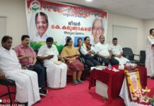 കെ. കരുണാകരൻ ത്യാഗോജ്വലമായ ജീവിതം നയിച്ച നേതാവ് – രമേശ് ചെന്നിത്തല.