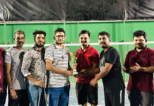 യൂത്ത് കാർണിവൽ ഇന്റെര്ണല് ബാഡ്മിന്റൺ ടൂർണമെന്റ് മുഹറഖ് ജേതാക്കൾ