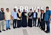 സ്വീകരണം നൽകി