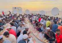 ടി.എം.സി.എ ലേബര് ക്യാമ്പിൽ നടത്തിയ ഇഫ്താര് വിത് ബ്രദേഴ്സ് ശ്രദ്ധേയമായി