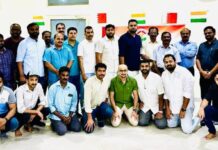 ലേബർ ക്യാമ്പിൽ ഇഫ്താർ സംഘടിപ്പിച്ചു
