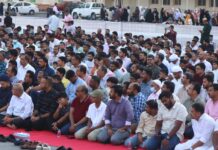 ഇന്ത്യന് സ്കൂളിലെ ഈദ് ഗാഹില് ആയിരങ്ങള് അണിനിരന്നു