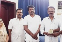 ശ്രീ.ബാഹുലേയൻ ഏഴംകുളത്തിനു യാത്രയയപ്പു നൽകി