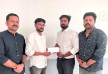 ബഹ്റൈൻ പ്രവാസിയുടെ ചികിത്സക്ക് വോയ്സ് ഓഫ് ആലപ്പിയുടെ കൈതാങ്