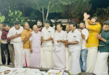 ഒഐസിസി ഇൻകാസ് പുതുപ്പള്ളിയിൽ തിരെഞ്ഞെടുപ്പ് ഓഫീസ് രമേഷ് ചെന്നിത്തല ഉദ്ഘാടനം ചെയ്തു