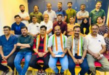 ഒഐസിസി മലപ്പുറം ജില്ലാ കമ്മറ്റിയുടെ പുതിയ ഭാരവാഹികളെ തെരഞ്ഞെടുത്തു.
