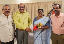 യു.പി.പി അംഗങ്ങൾ മന്ത്രി ചിഞ്ചു റാണിയെ സന്ദര്ശിച്ചു
