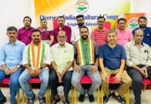 ഒഐസിസി കണ്ണൂർ ജില്ലാ കമ്മറ്റിക്ക് പുതിയ സാരഥികൾ
