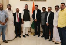ആരോഗ്യമേഖലയിലെ നഴ്സുമാർ നേരിടുന്ന പ്രതിസന്ധികൾ -ഇന്ത്യൻ അംബാസിഡറുമായി ബെന്നി ബഹന്നാൻ എം പി ചർച്ചകൾ നടത്തി