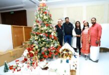 ക്രിസ്തുമസ് ട്രീ മത്സരങ്ങളിൽ സമ്മാനാർഹരായി ഹൈ-ഫൈവ് ടീം