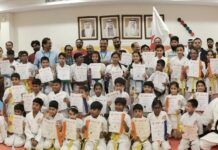 IDSDK : വിദ്യാർത്ഥികളുടെ ബെൽറ്റ് ചെയ്ഞ്ചിങ് സർട്ടിഫിക്കറ്റ് വിതരണവും നടന്നു