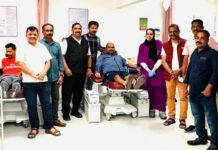 ബഹറൈൻ പ്രതിഭയുടെ മാരത്തോൺ രക്ത ദാന ക്യാമ്പിന് തുടക്കമായി