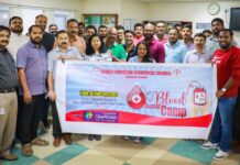 രാത്രികാല രക്തദാന ക്യാമ്പ് സംഘടിപ്പിച്ചു