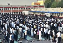 ഇന്ത്യൻ സ്കൂൾ ഈദ് ഗാഹ്; ആയിരങ്ങൾ ഒഴുകിയെത്തി