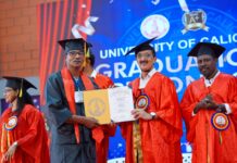 പഠനമാതൃകയായി മുൻ പ്രവാസി വി.വി. പ്രേമരാജൻ