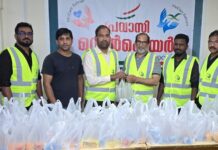 വേനൽ ചൂടിൽ തൊഴിലാളികൾക്ക് ആശ്വാസവുമായി പ്രവാസി വെൽഫെയർ