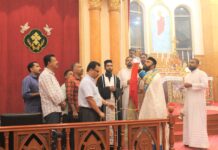 ബഹ്റൈൻ സെന്റ്. മേരീസ് ഇന്ത്യൻ ഓർത്തഡോക്സ് കത്തീഡ്രലിൽ പരിശുദ്ധ ദൈവമാതാവിന്റെ വാങ്ങിപ്പ് പെരുന്നാളിന് കൊടിയേറി