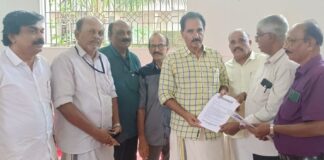 തിരുവനന്തപുരം പ്രവാസി ലീഗൽ സെൽ കേരളഘടകം പ്രതിനിധികൾ എം പി എൻ കെ പ്രേമചന്ദ്രനുമായി കൂടിക്കാഴ്ച നടത്തി