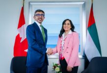 കനേഡിയൻ വിദേശകാര്യ മന്ത്രി അബ്ദുള്ള ബിൻ സായിദുമായി പ്രാദേശിക സംഭവവികാസങ്ങൾ ചർച്ച ചെയ്തു