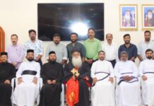 കെ. സി. ഇ. സി. ഗീവര്ഗ്ഗീസ് മാര് കൂറിലോസിന് സ്വീകരണം നല്കി