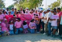 സ്തനാർബുദ ബോധവത്കരണഭാഗമായി സൈക്ലത്തോൺ സംഘടിപ്പിച്ച് കെ.പി. എഫ് ലേഡീസ് വിംങ്