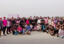 വുമൻ എക്രോസ്സ് ‘പിങ്ക് പ്രോമിസ് – ബീച്ച് ക്ലീനിങ് ഡൈവ് ‘ സഘടിപ്പിച്ചു