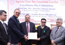 പ്രവാസി ലീഗൽ സെൽ ഗ്ലോബൽ പ്രെസിഡന്റിന് സുപ്രീം കോടതിയുടെ ആദരവ്