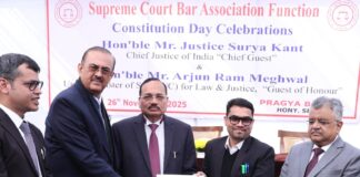 പ്രവാസി ലീഗൽ സെൽ ഗ്ലോബൽ പ്രെസിഡന്റിന് സുപ്രീം കോടതിയുടെ ആദരവ്