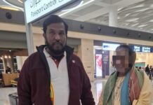 ജോലി നഷ്ടപ്പെട്ട് ദുരിതത്തിലായ എറണാകുളം സ്വദേശിനി ജെസ്സി നാട്ടിലേക്ക് മടങ്ങി